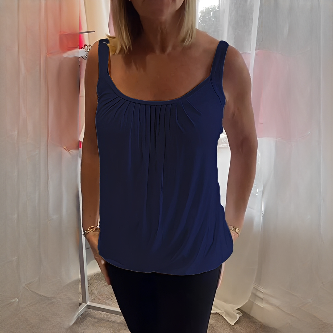 Catlyn - Blusa Casual Sin Mangas