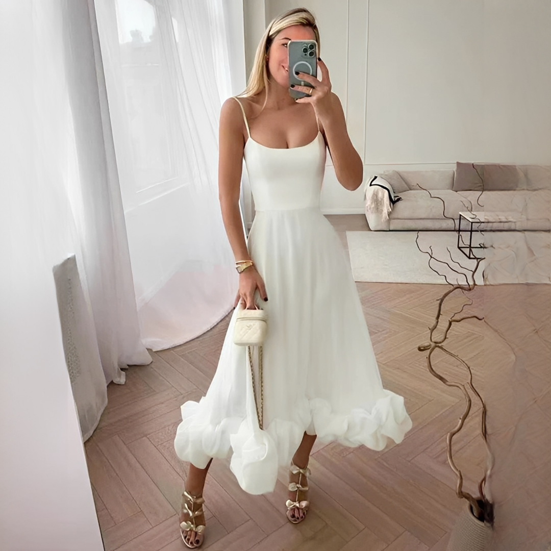Francine - Vestido sofisticado y chic para mujer