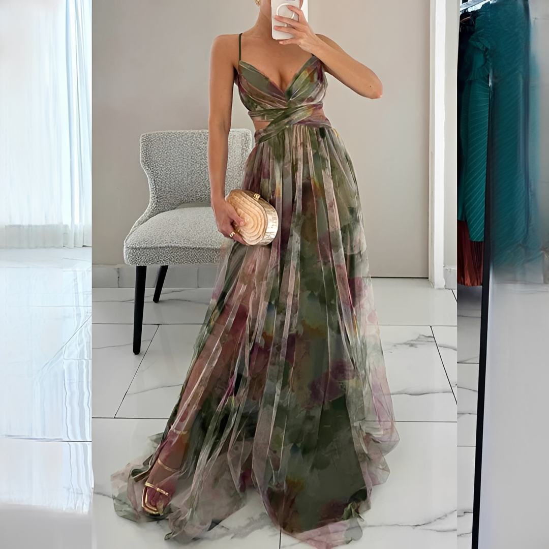 Lucinda - Vestido Maxi Elegante y Fluido