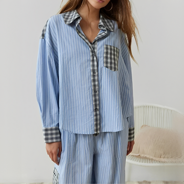 Elena - Set de pijama de dos piezas sofisticado
