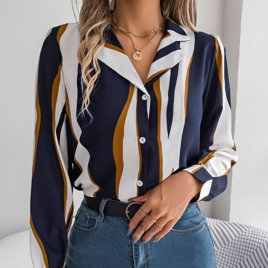 Dyan - Camisa Casual con Botones