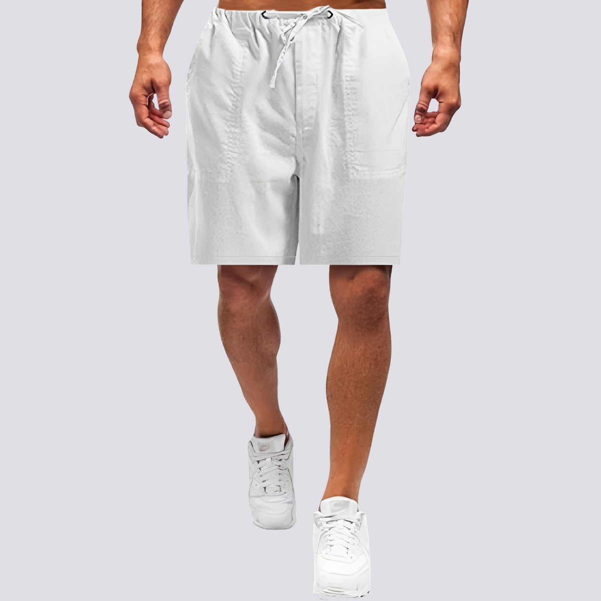 Lucas - Pantalones Cortos Rectos Casuales