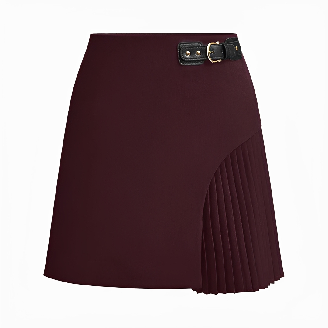 Devon - Falda Elegante con Pliegues