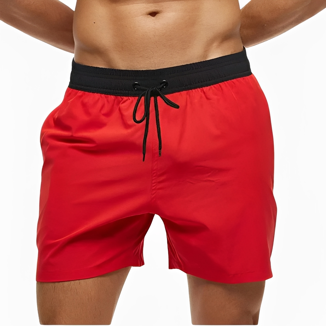 Brenz – Shorts de baño para hombres – confortables para días soleados