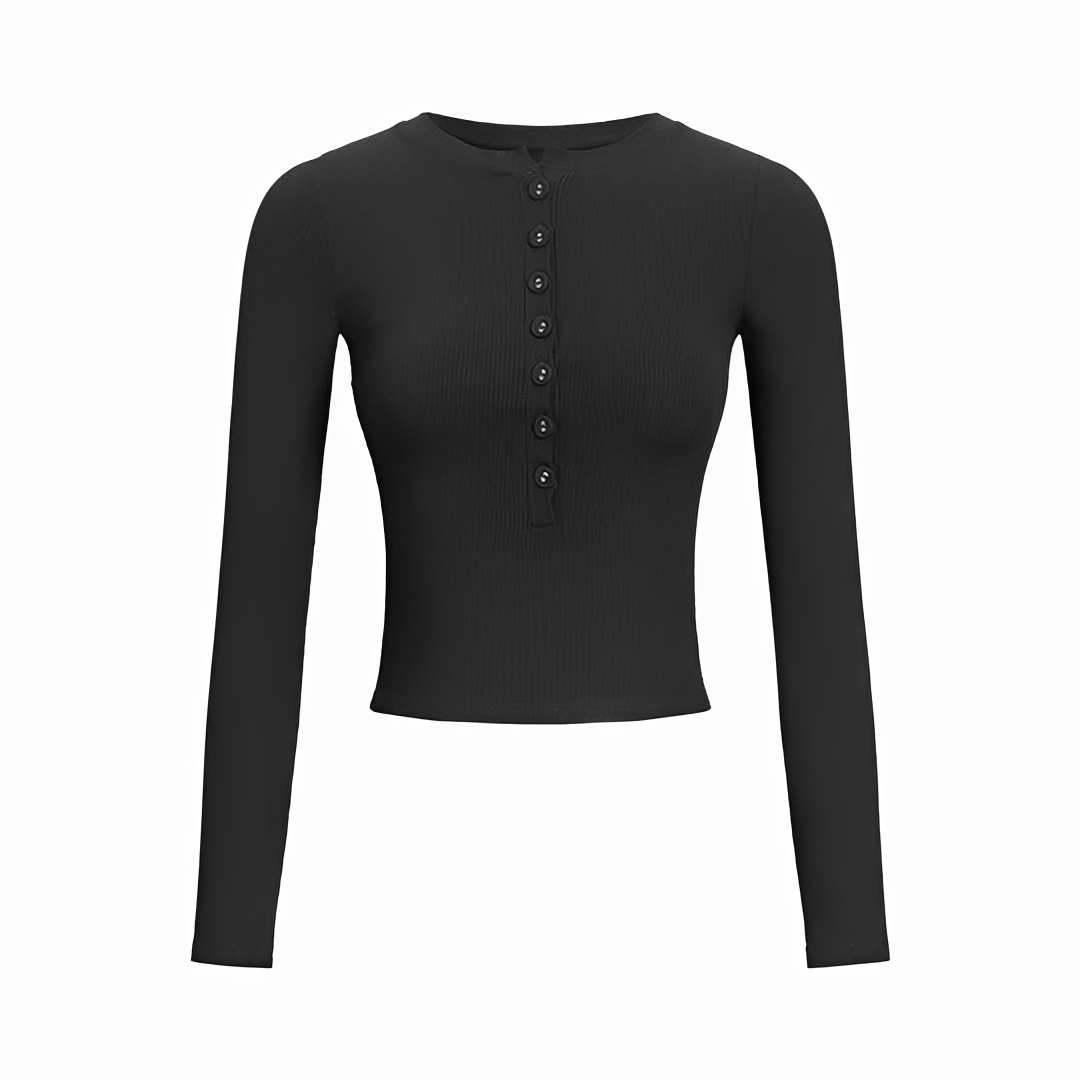 Lorina - Elegante camisa de manga larga