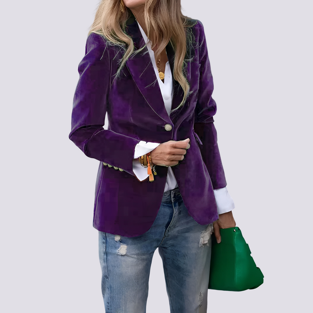 Maisy - Blazer de Traje Formal