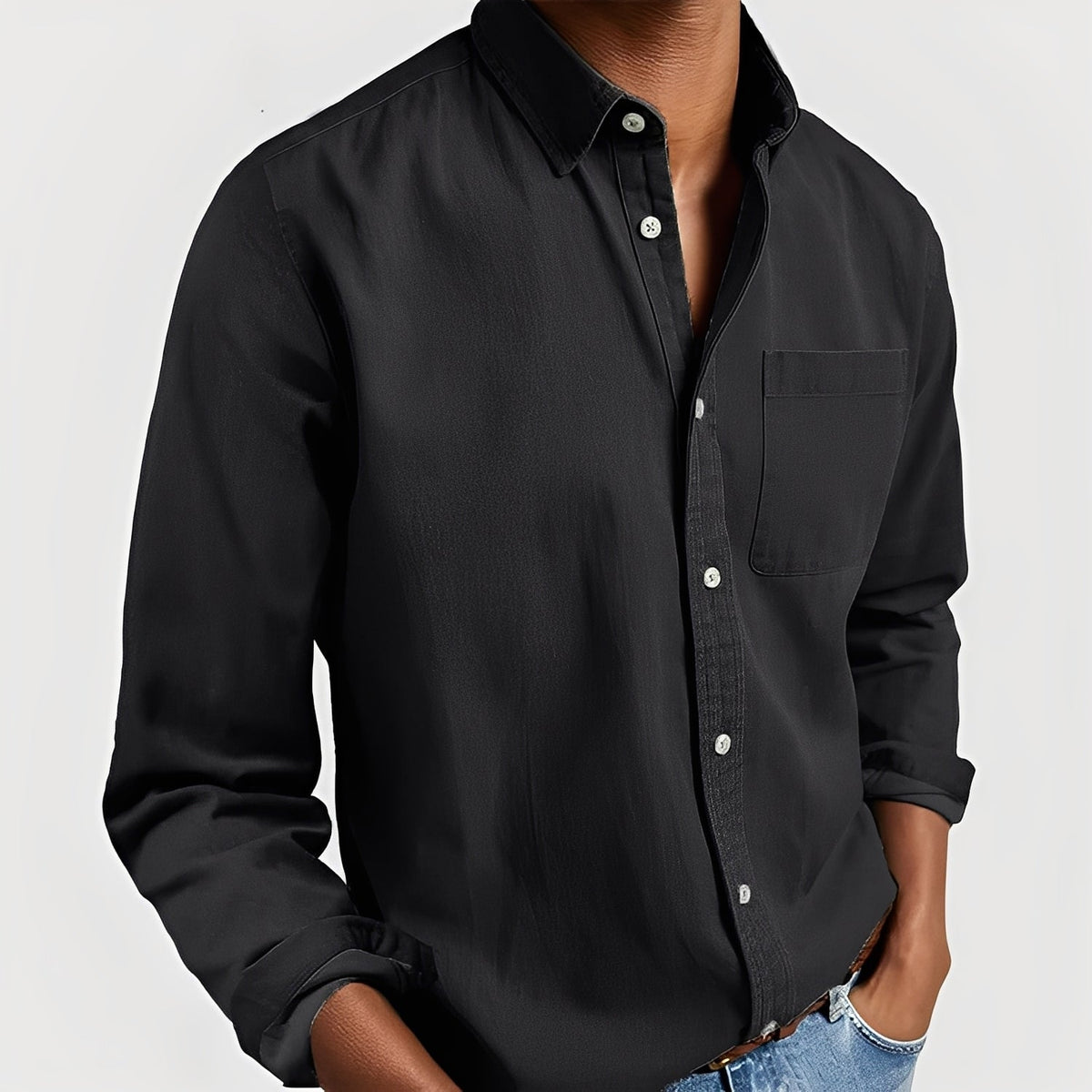 Tanner - Camisa informal con botones