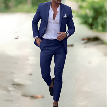 Riven - Traje Formal de Dos Piezas con Pantalones