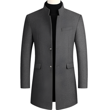Andre - Abrigo elegante con cuello alto para hombres