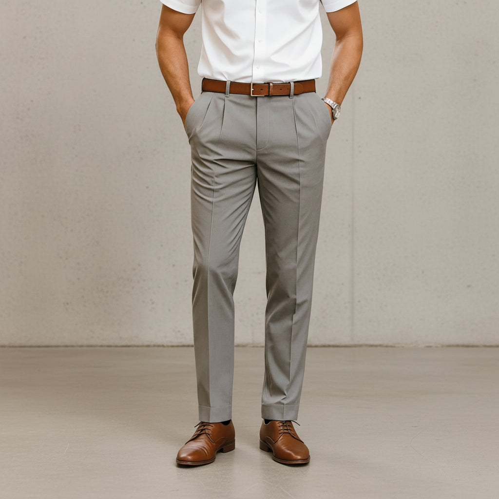 Brandon - Pantalones Rectos Formales