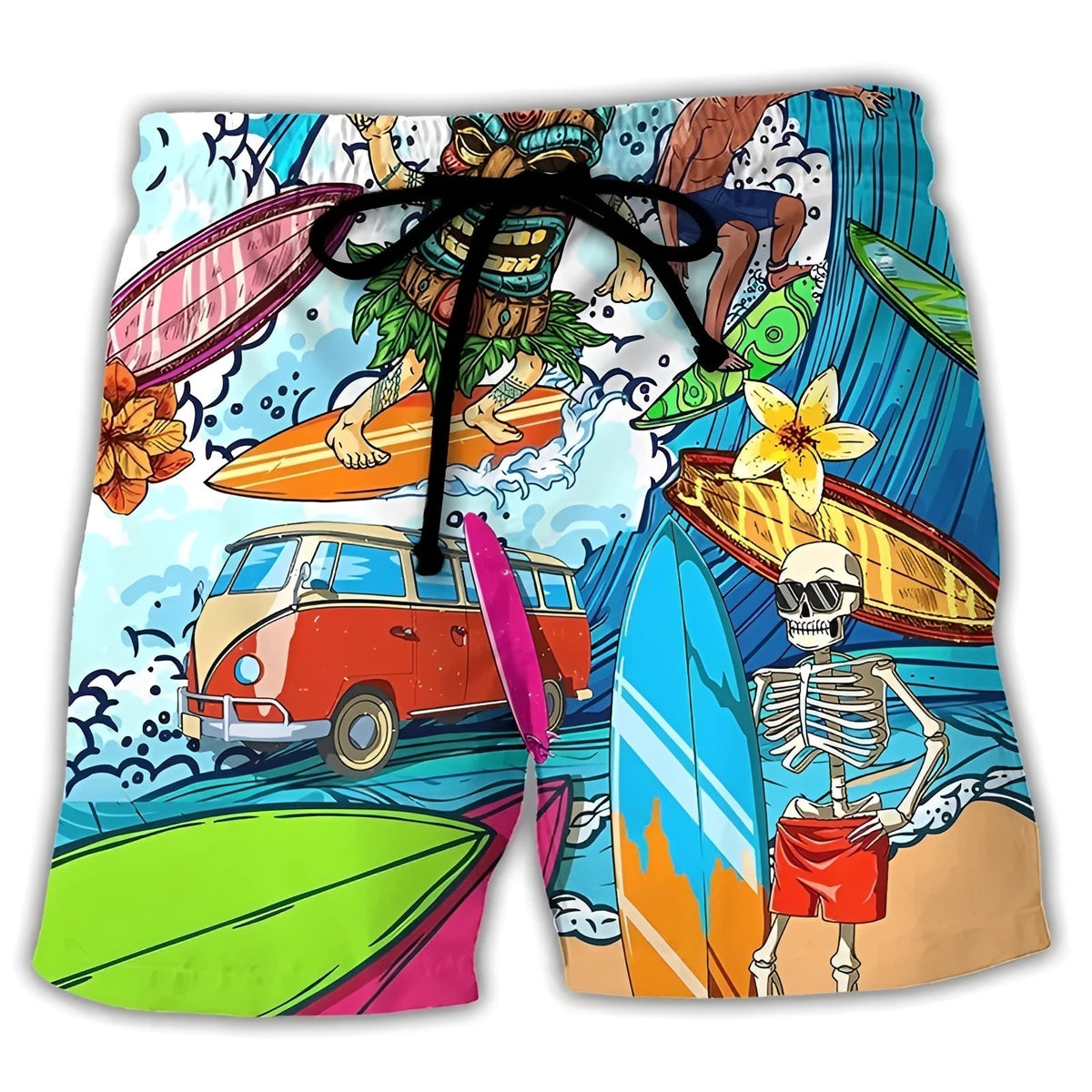Wesley - Pantalones cortos de baño elegantes para hombres