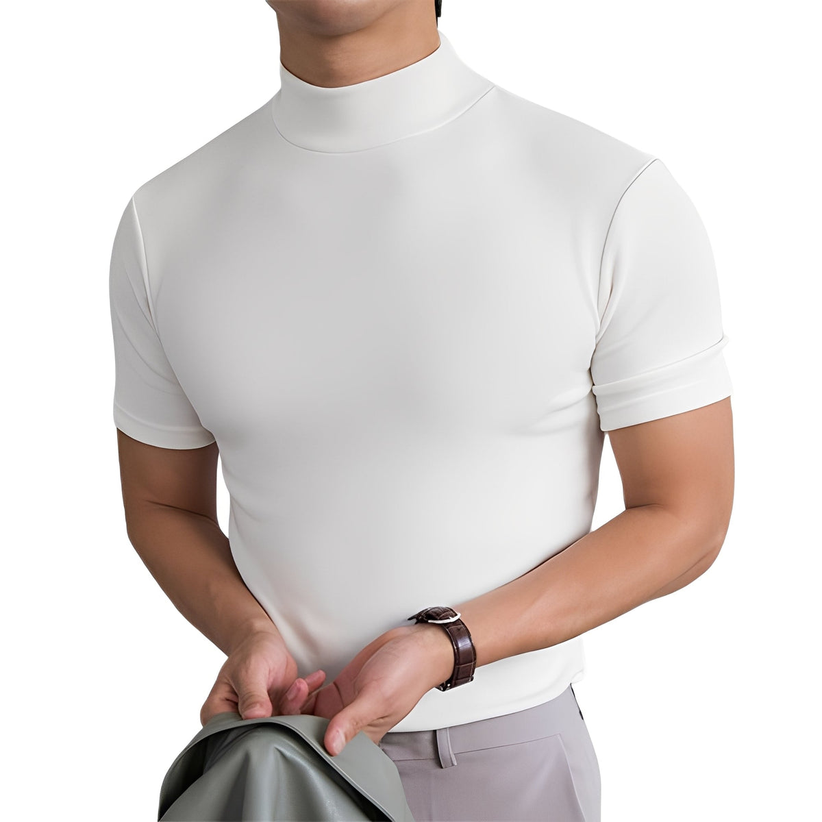 Terence - Camiseta confortable de corte ajustado