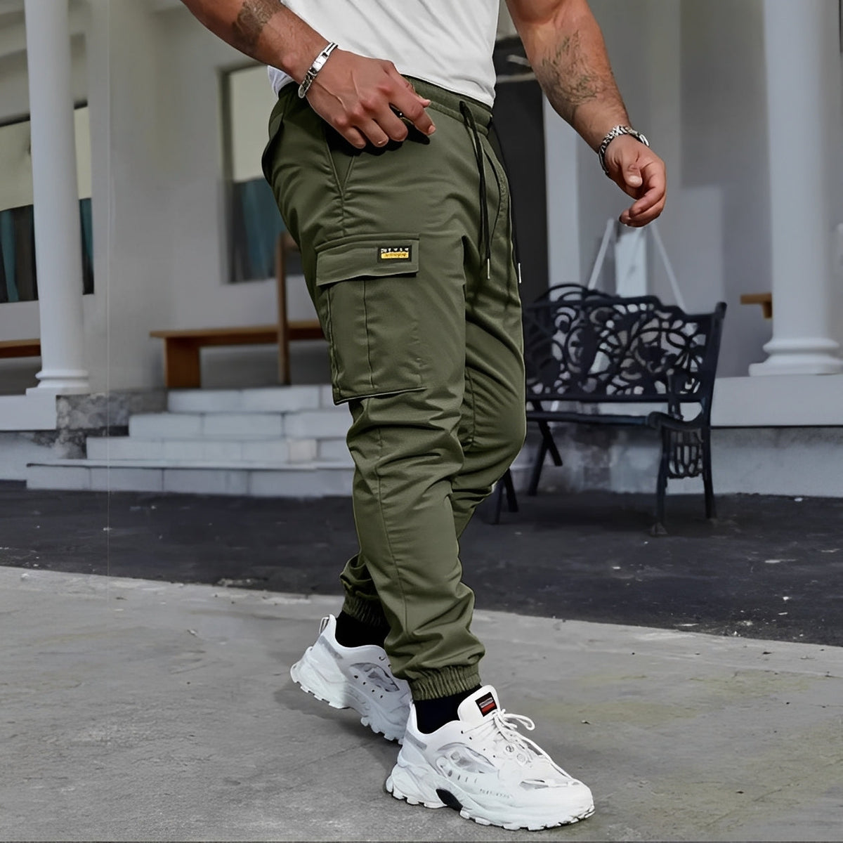 Milton - Pantalones Jogger Casuales