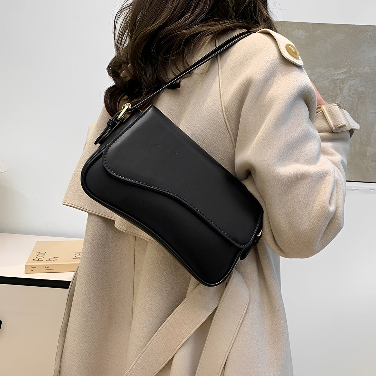 Kieran - Bolso de Mano Elegante de Hombro