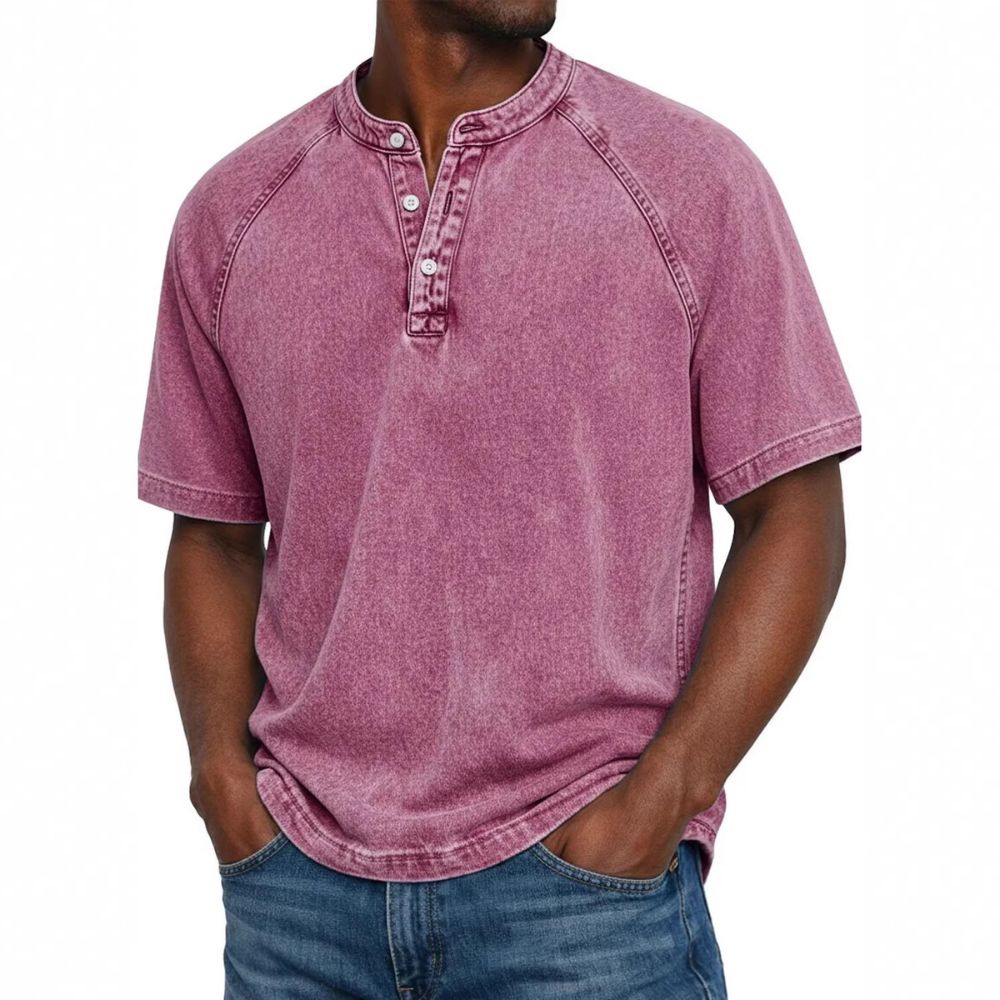 Austin - Camisa Suelta Lavada