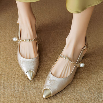 Maddie - Sandalias elegantes con tacón stiletto para damas