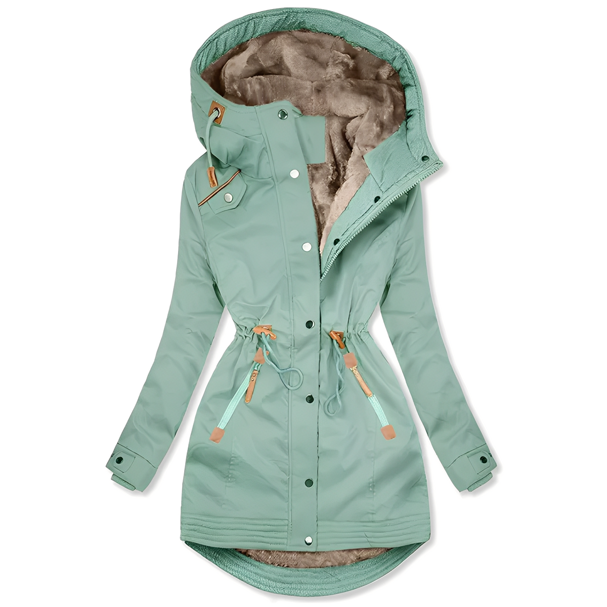 Lavena - Chaqueta elegante y cálida con capucha