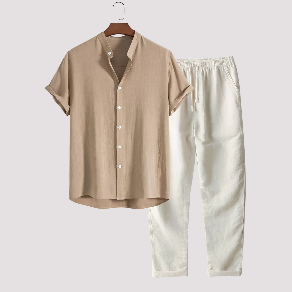 Oliver - Traje Suelto de Dos Piezas Cómodo