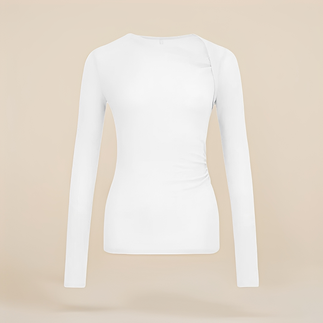Nadine - Camisa de manga larga estilosa