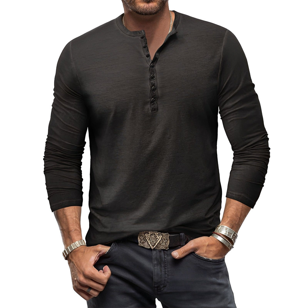 Ronan – Camisa para hombre – Clásica y cómoda