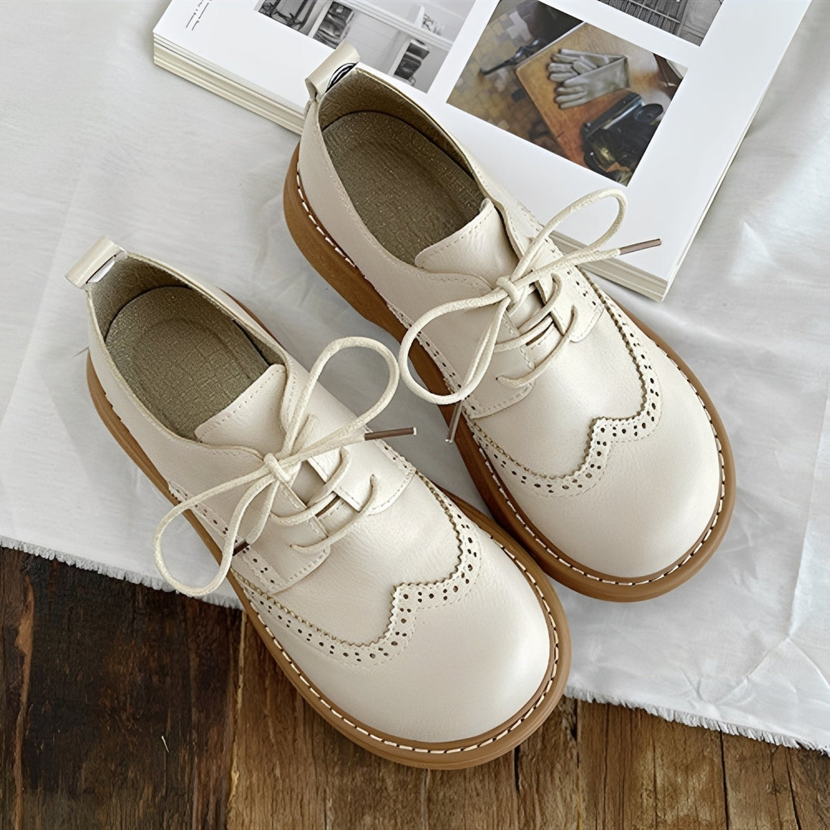 Vanessa - Zapatos Oxford clásicos para damas