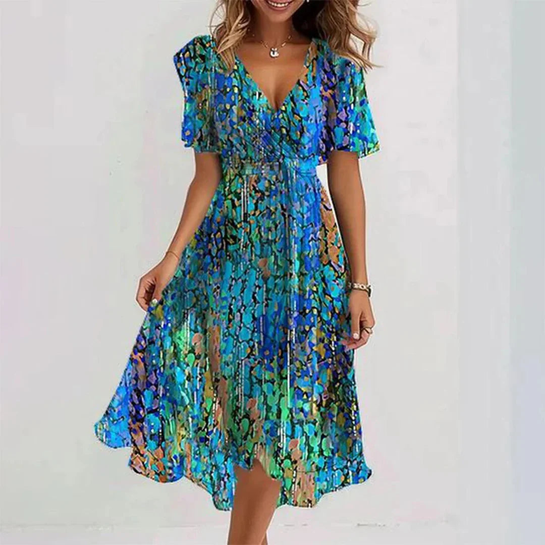 Connie – Elegante vestido envolvente para mujeres