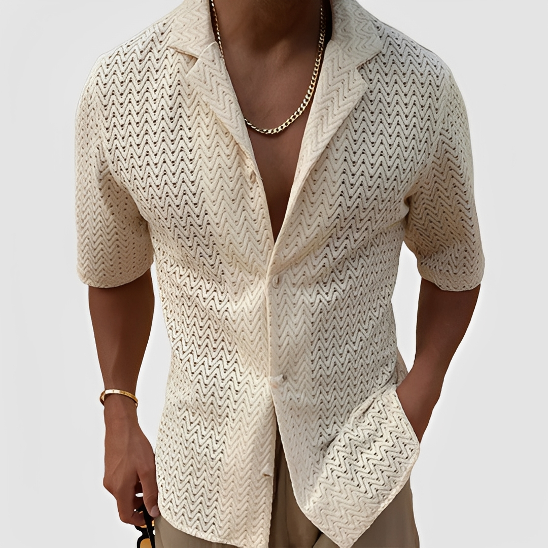 Bernie - Camisa de verano transpirable para hombre