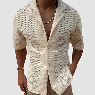 Bernie - Camisa de verano transpirable para hombre
