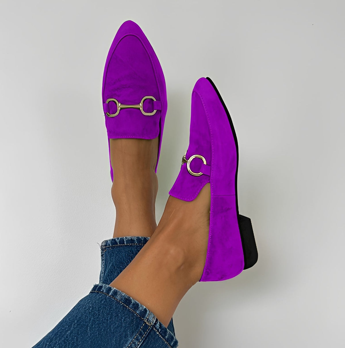 Vinnie - Mocasines Coloridos y Elegantes con Punta