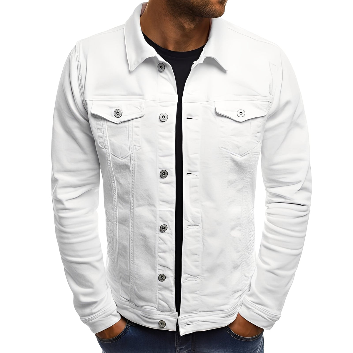 Steven - Chaqueta resistente con bolsillos