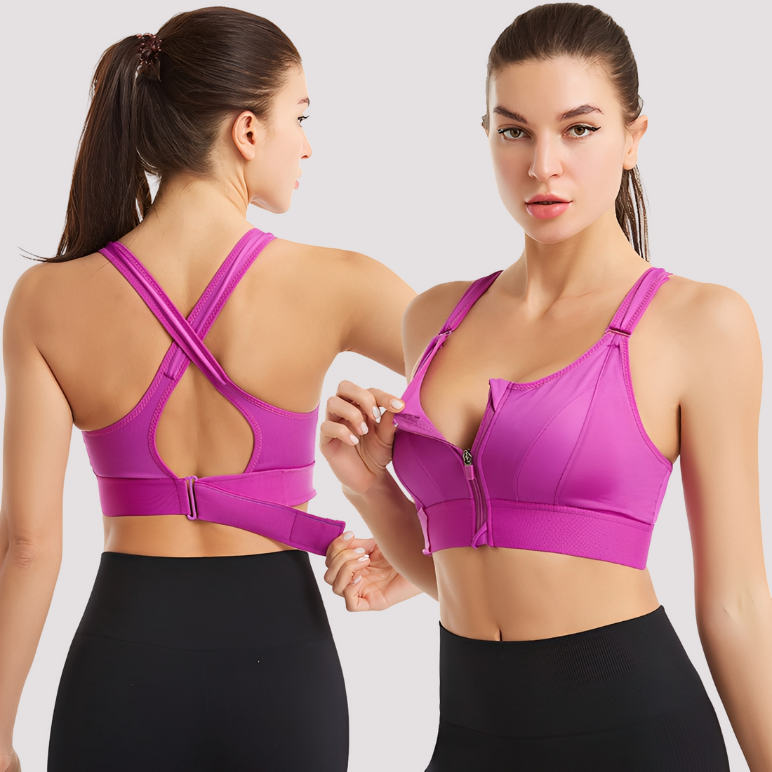 Charlotte - Sujetador Deportivo Elegante