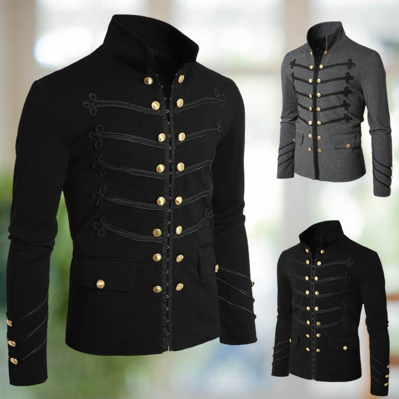 Chard - Chaqueta de Traje Cruzada para Hombres