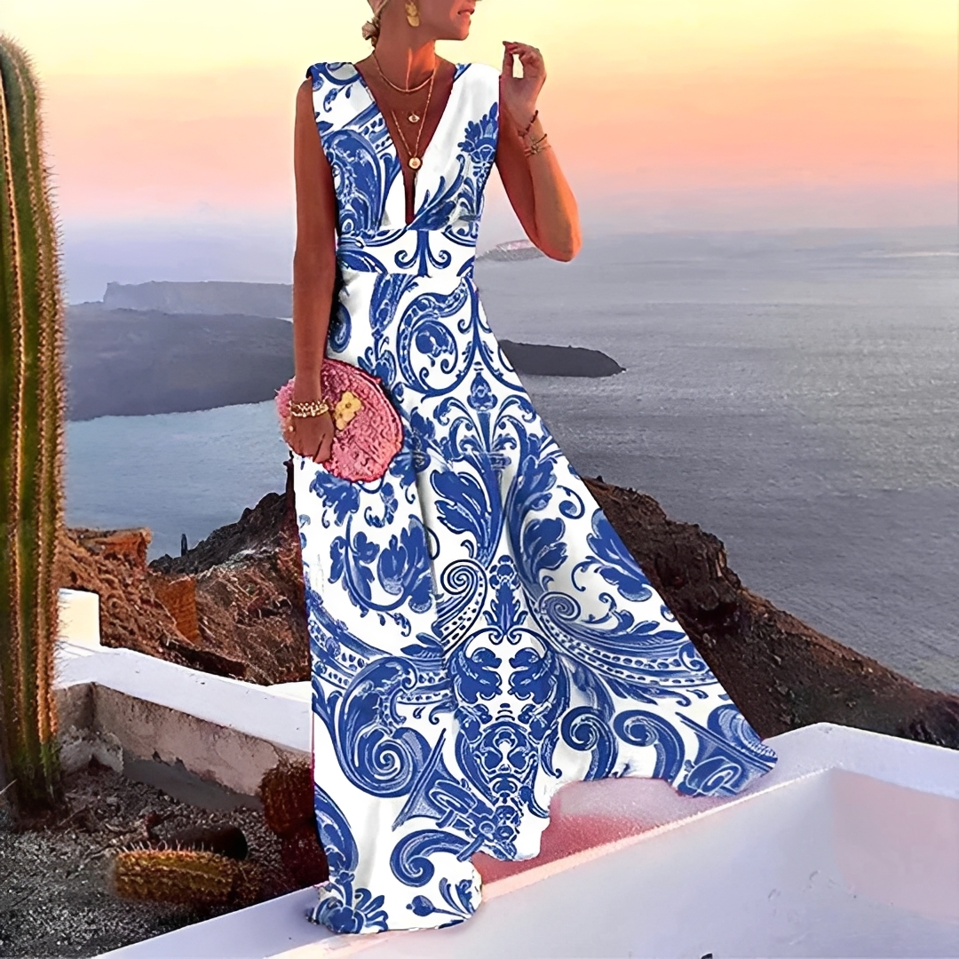 Lilyana - Vestido Maxi Elegante sin Mangas