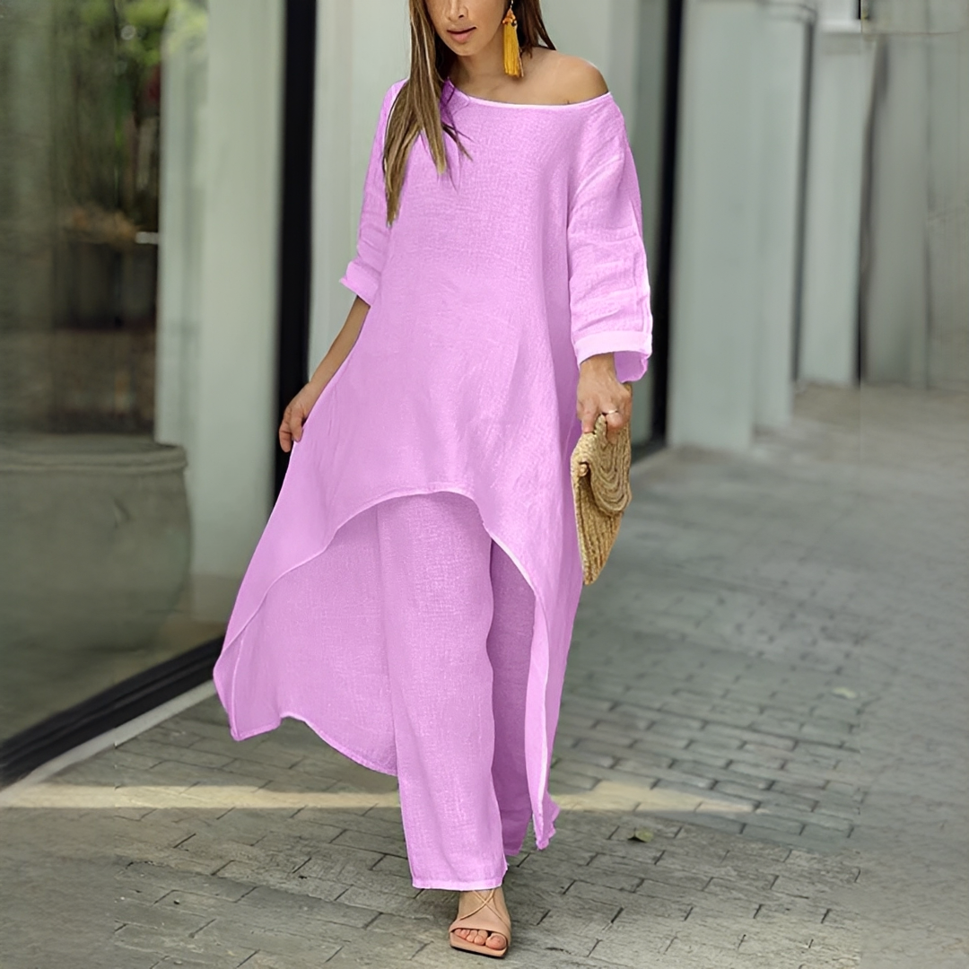 Shantelle - Conjunto dos piezas casual para mujer