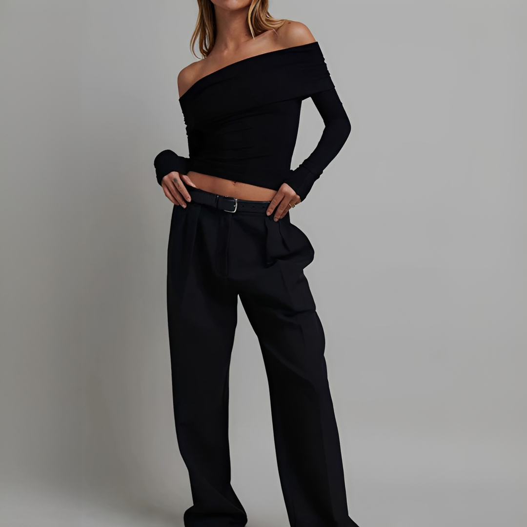 Kathryn - Camisa Chic sin Hombros