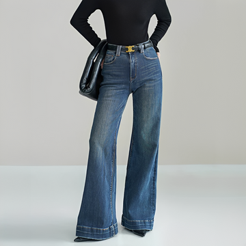 Tamia - Jeans Elegantes de Cintura Media