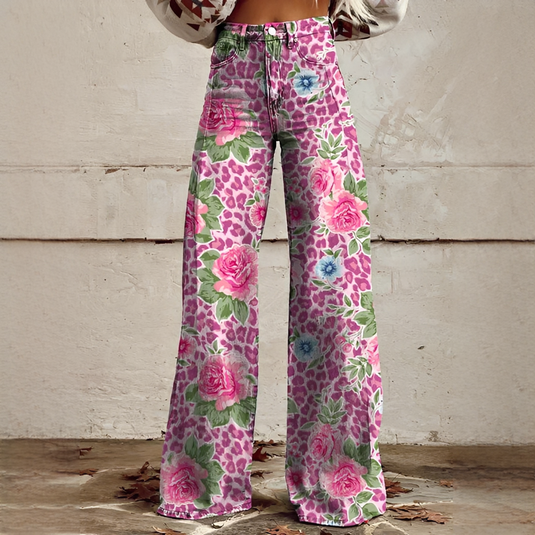 Shannon - Pantalones Anchos y Sofisticados