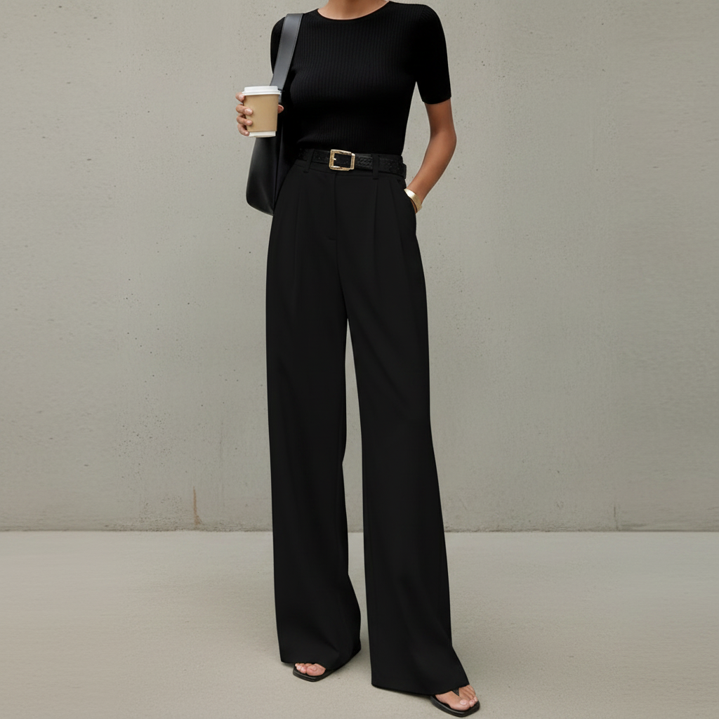 Blaine - Pantalones anchos y estilosos