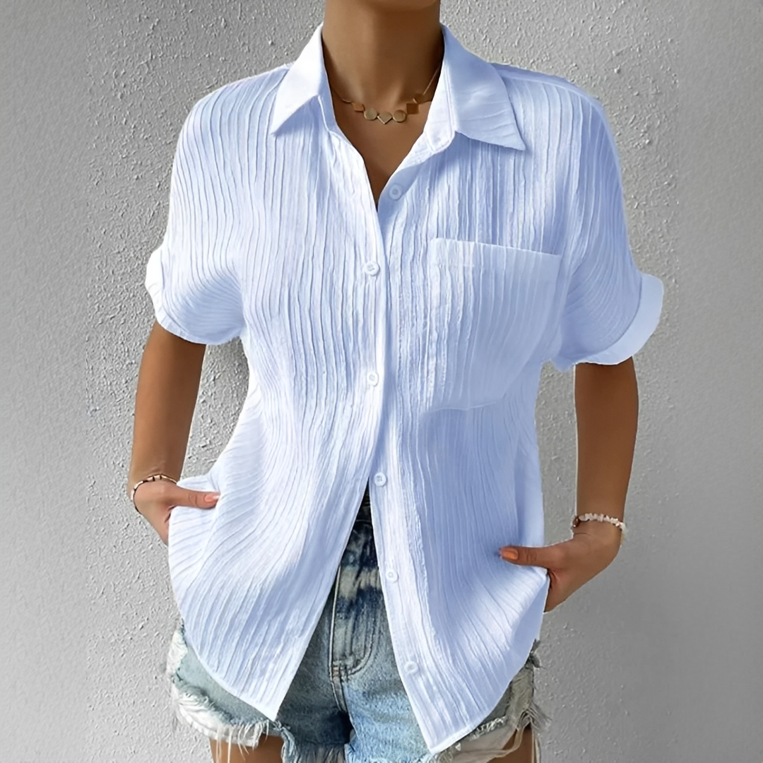 Jaime - Camisa Casual de Manga Corta
