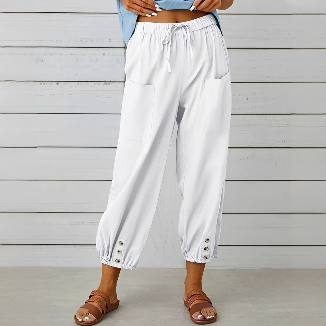 Scarlett - Pantalones Ajustables con Cordón
