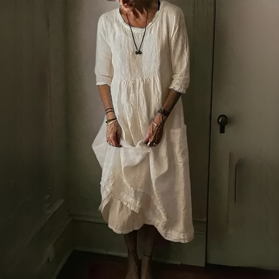 Aimee - Vestido Plisado Confortable