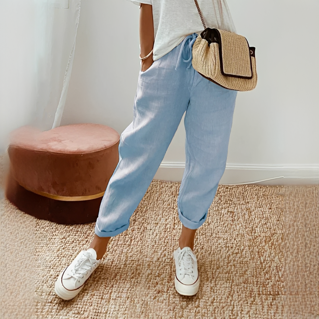 Whitney - Pantalones Cómodos con Cintura Flexible