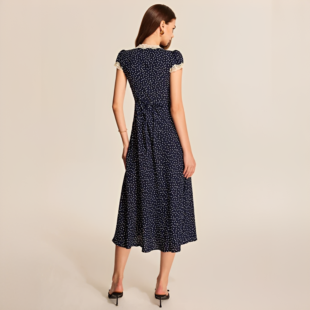 Janette - Vestido actual con encaje
