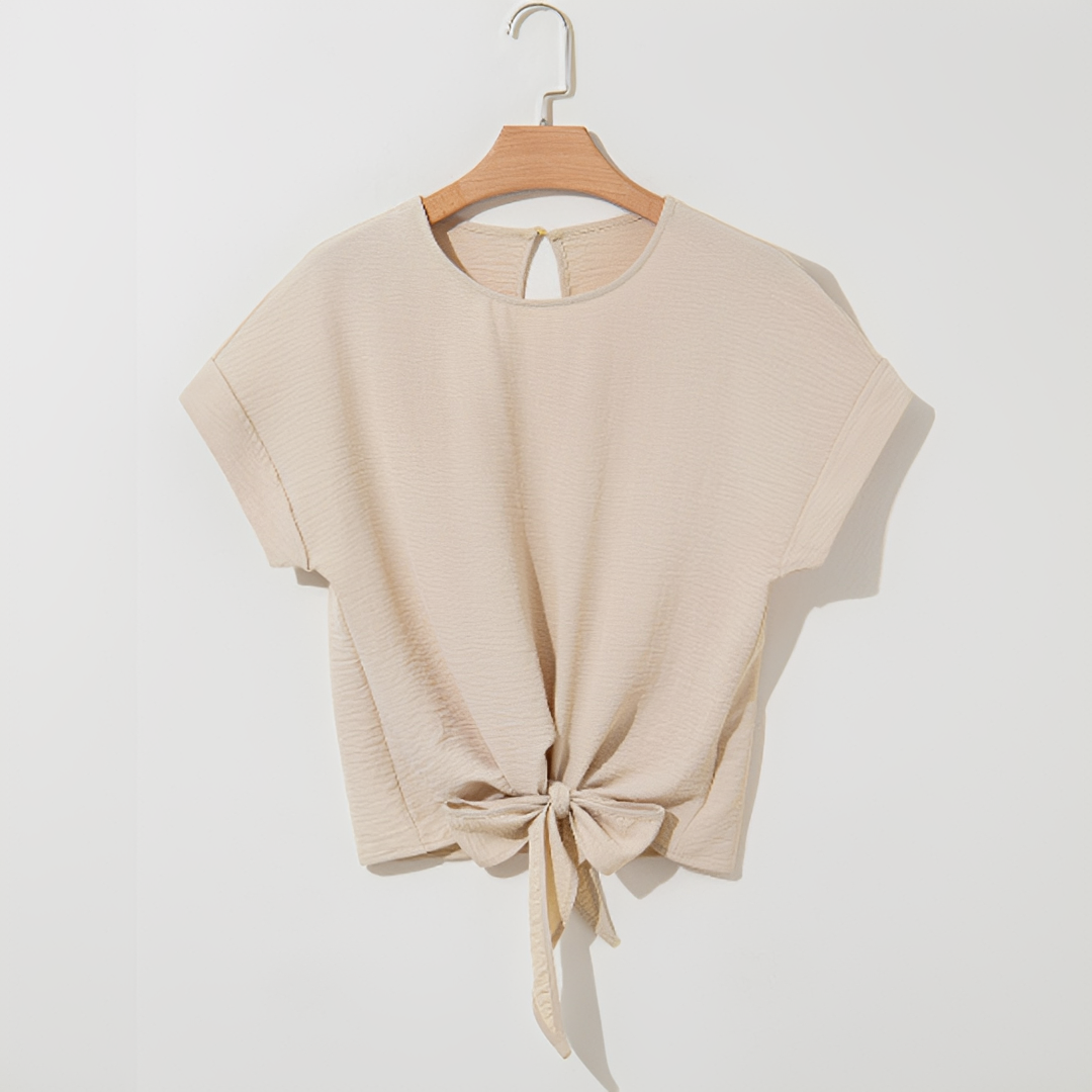 Kalea - Blusa de manga corta moderna