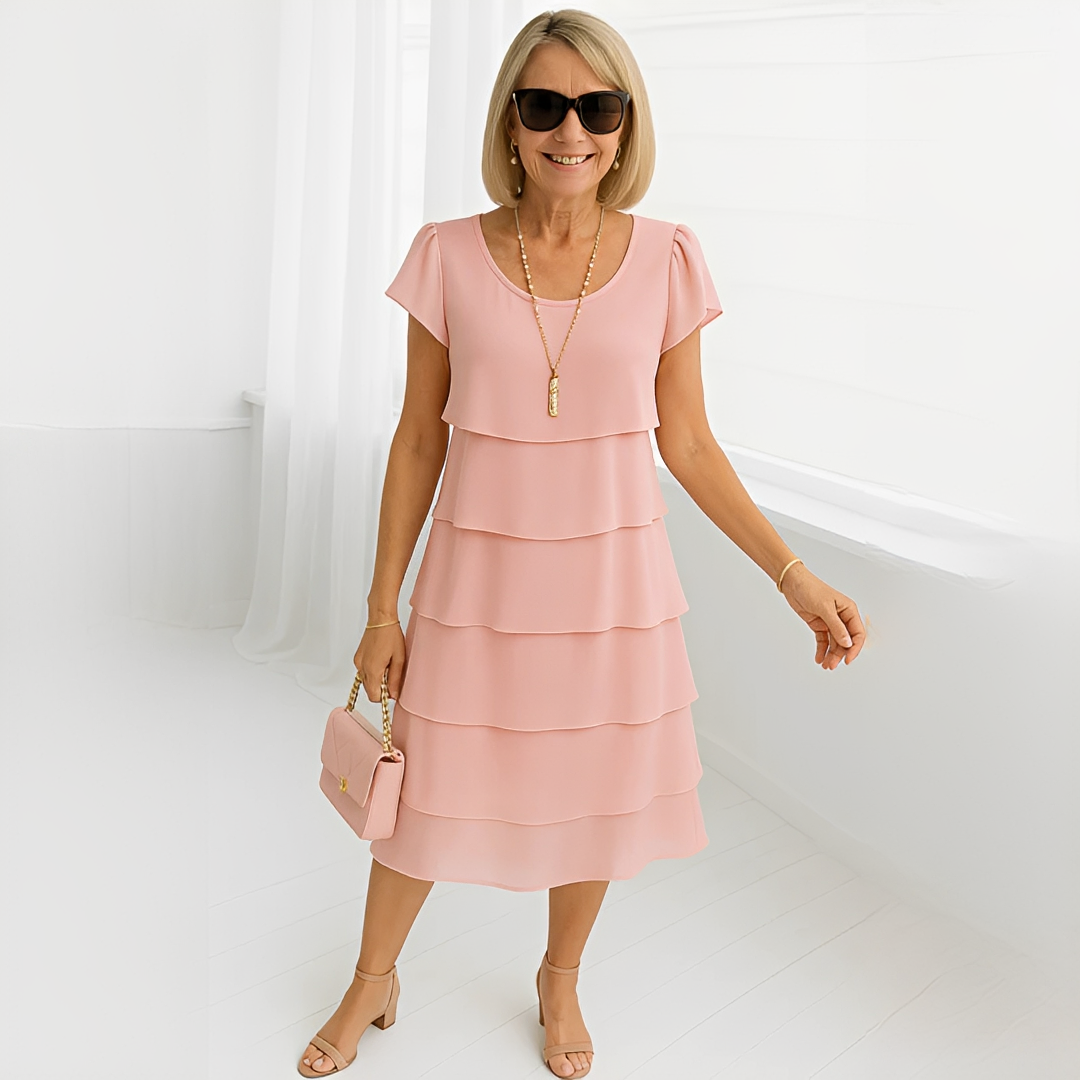 Keren - Vestido midi estiloso