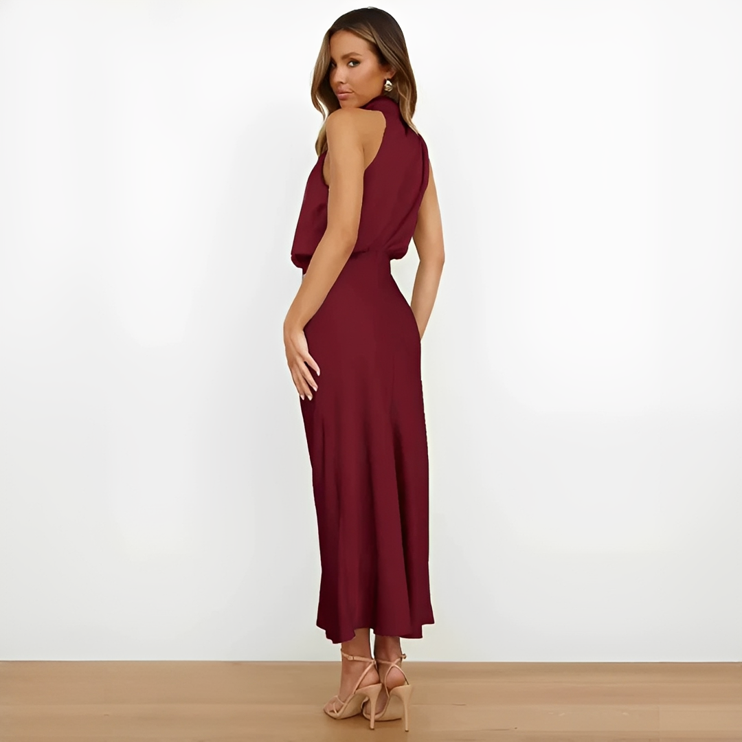 Malaika - Vestido midi elegante