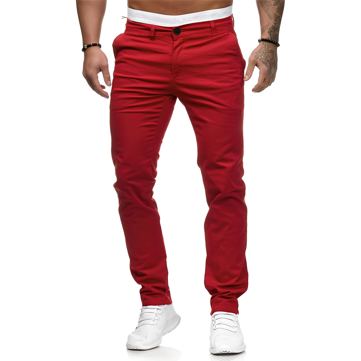 Colby - Pantalones confortables de corte ajustado