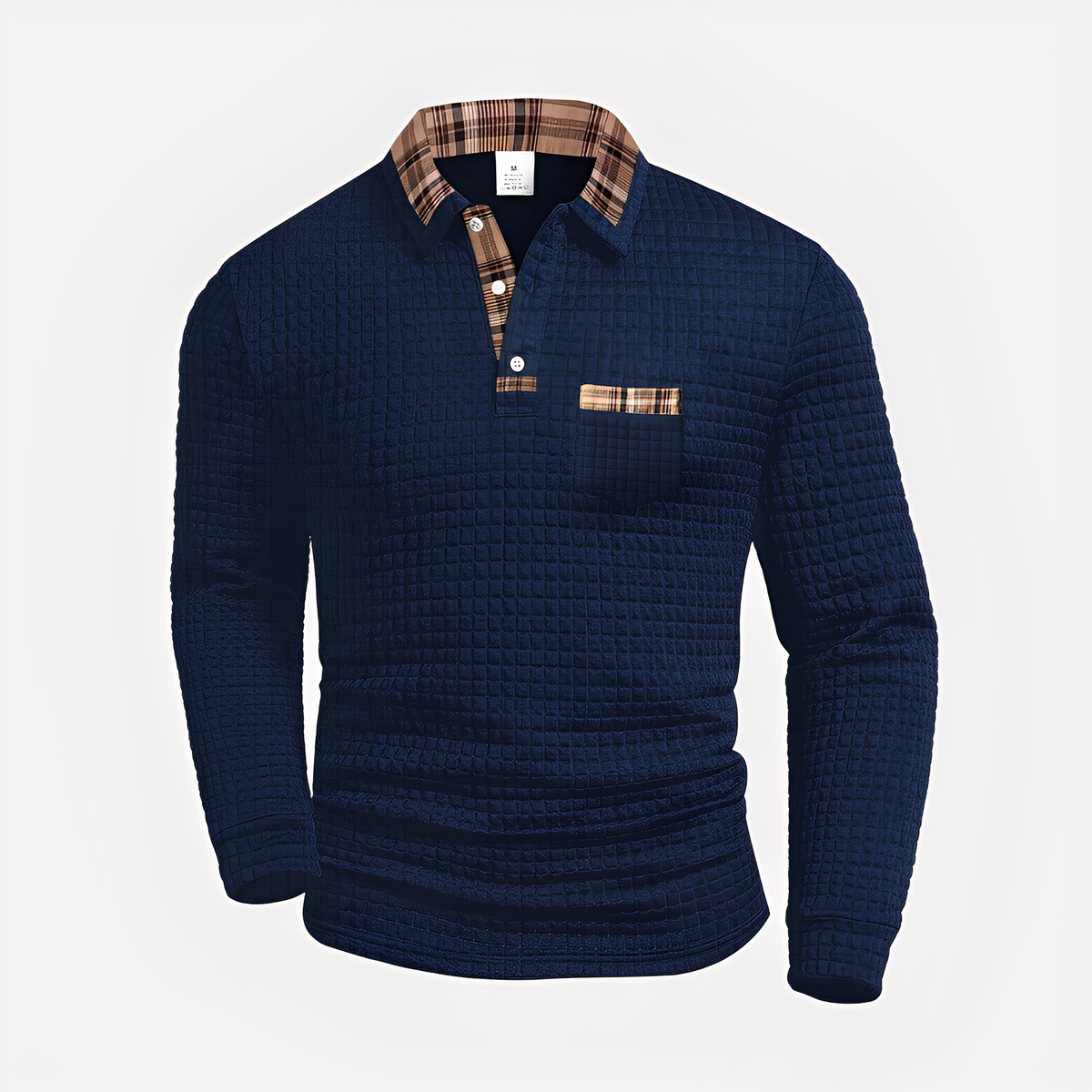Morris - Camiseta de manga larga confortable