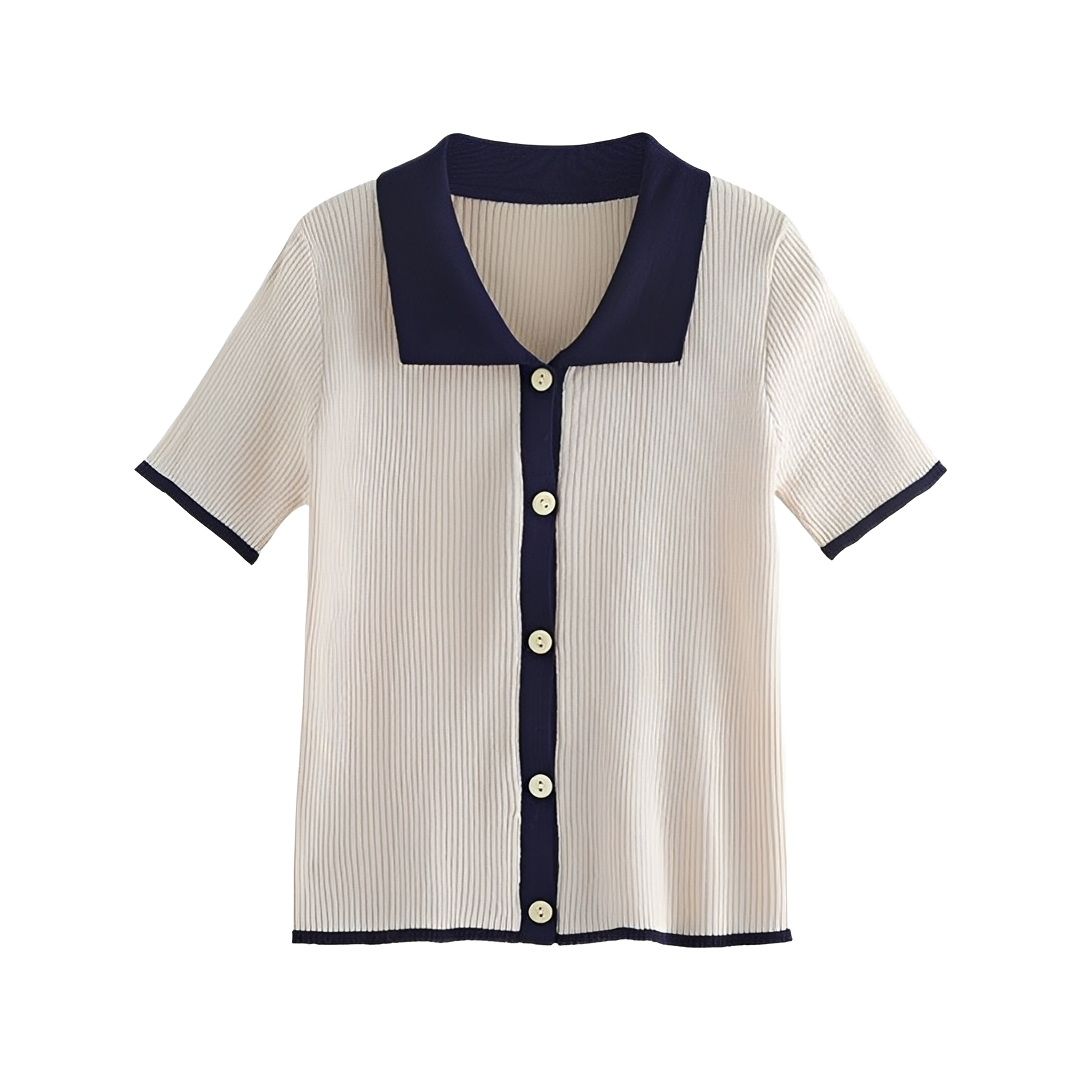 Analiza - Top con cuello fácil de llevar