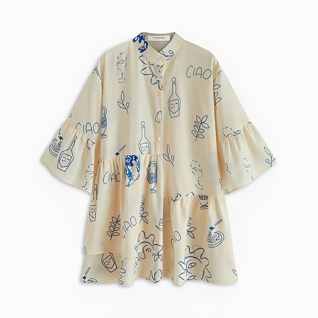 Kheyna - Vestido Corto Oversized